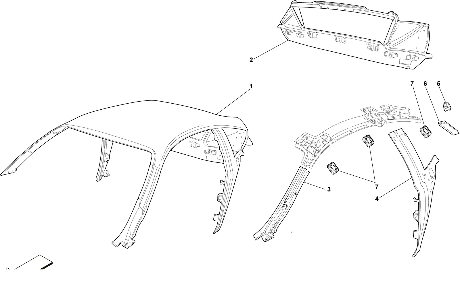 Roof - Structure -Not For Spider 16M-