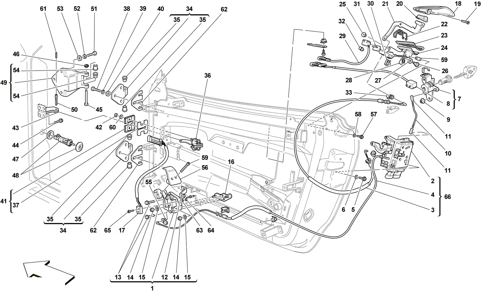 Doors - Opening Mechanism And Hinges