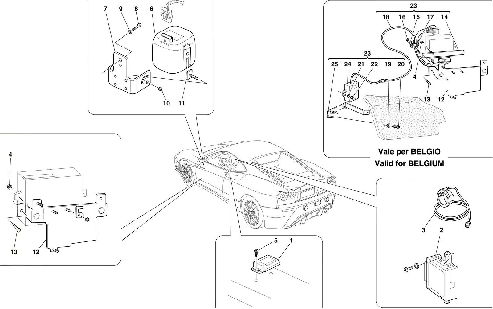 Antitheft System Ecus And Devices