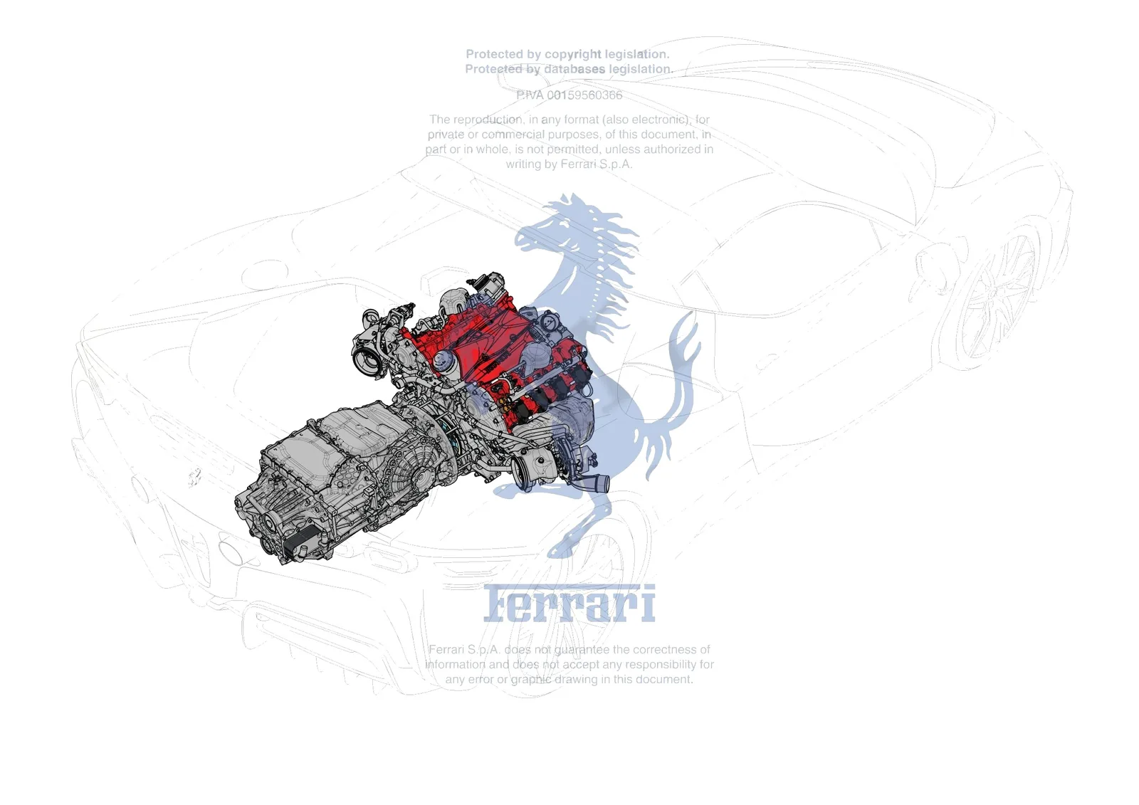Ferrari SF90 Spider [GENERAL] - A.01 - SPARE ASSEMBLY UNITS exploded diagram