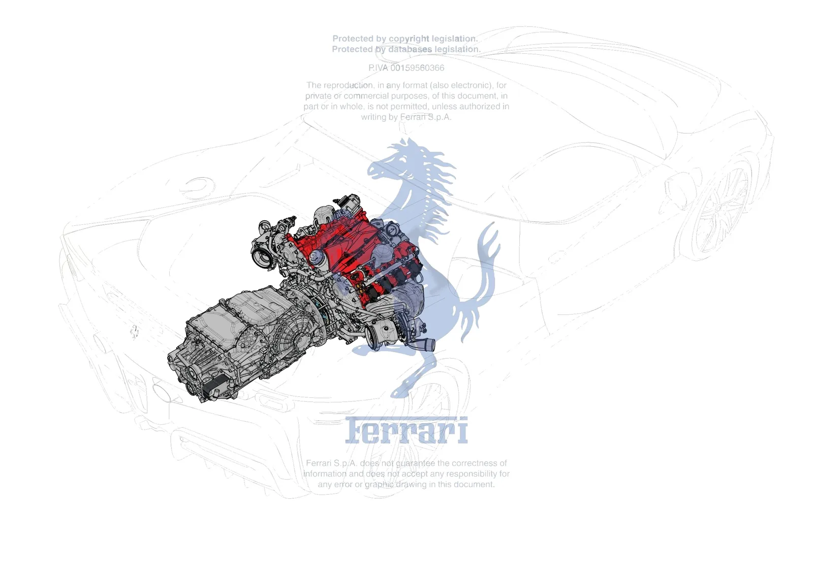 Ferrari SF90 Stradale [GENERAL] - A.01 - SPARE ASSEMBLY UNITS exploded diagram