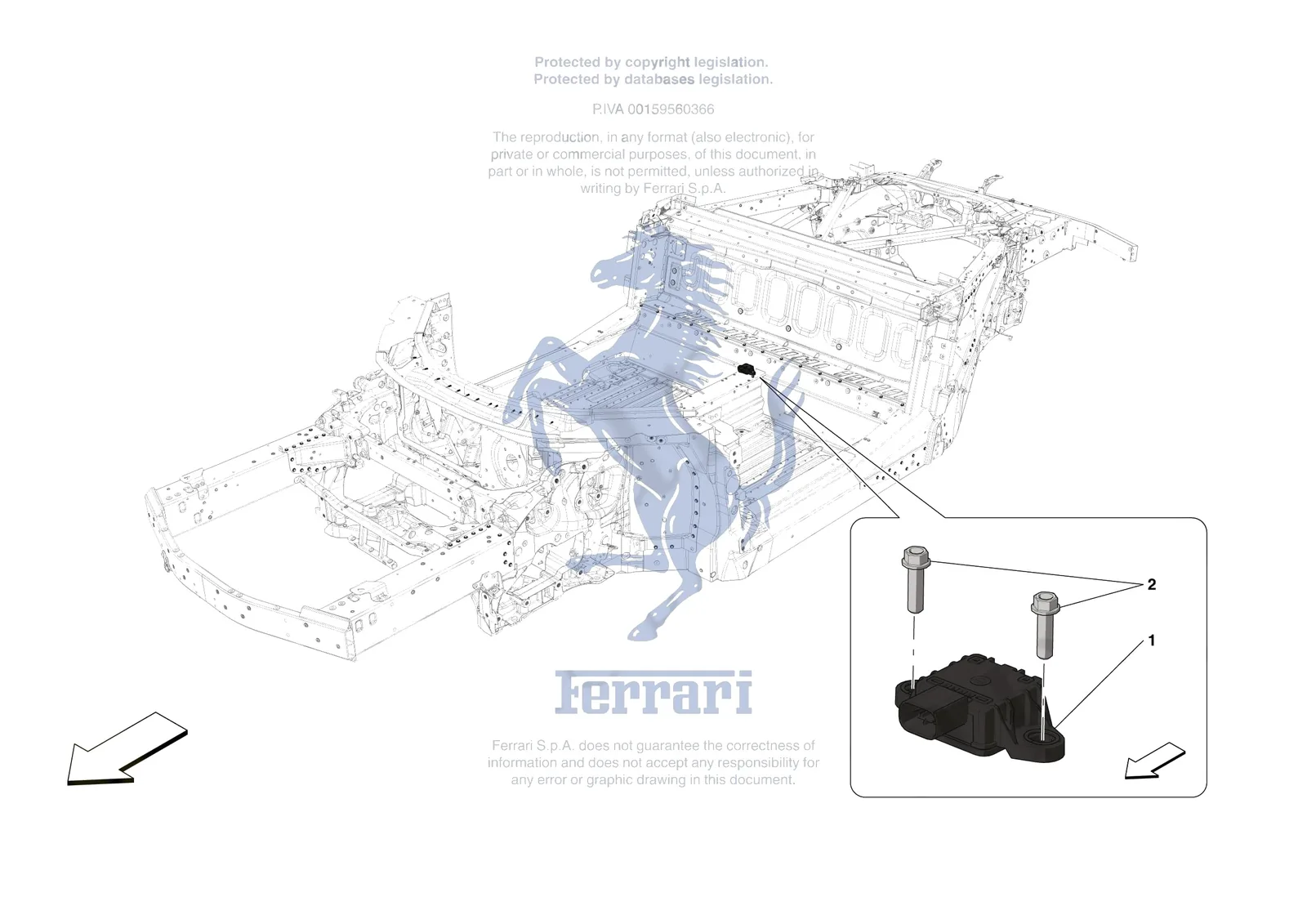 Ferrari SF90 Stradale [MECHANICAL SYSTEM] - D.24 - ABS ASR SYSTEM exploded diagram