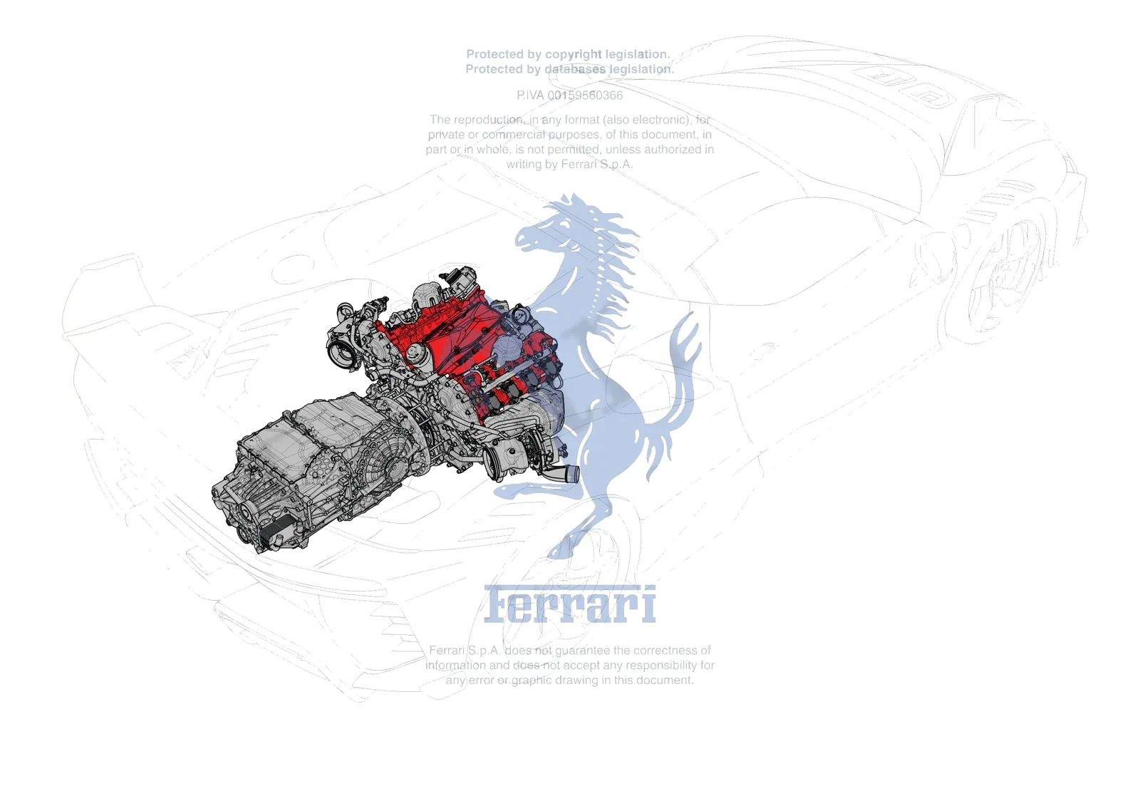 Ferrari SF90 XX Spider [GENERAL] - A.01 - SPARE ASSEMBLY UNITS exploded diagram