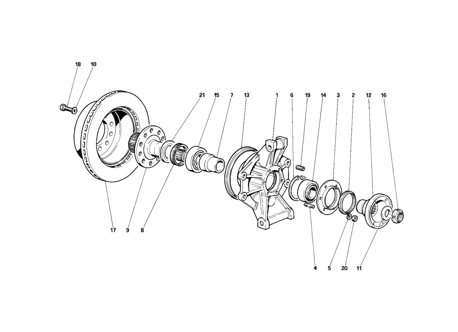 Rear Suspension - Brake Disc