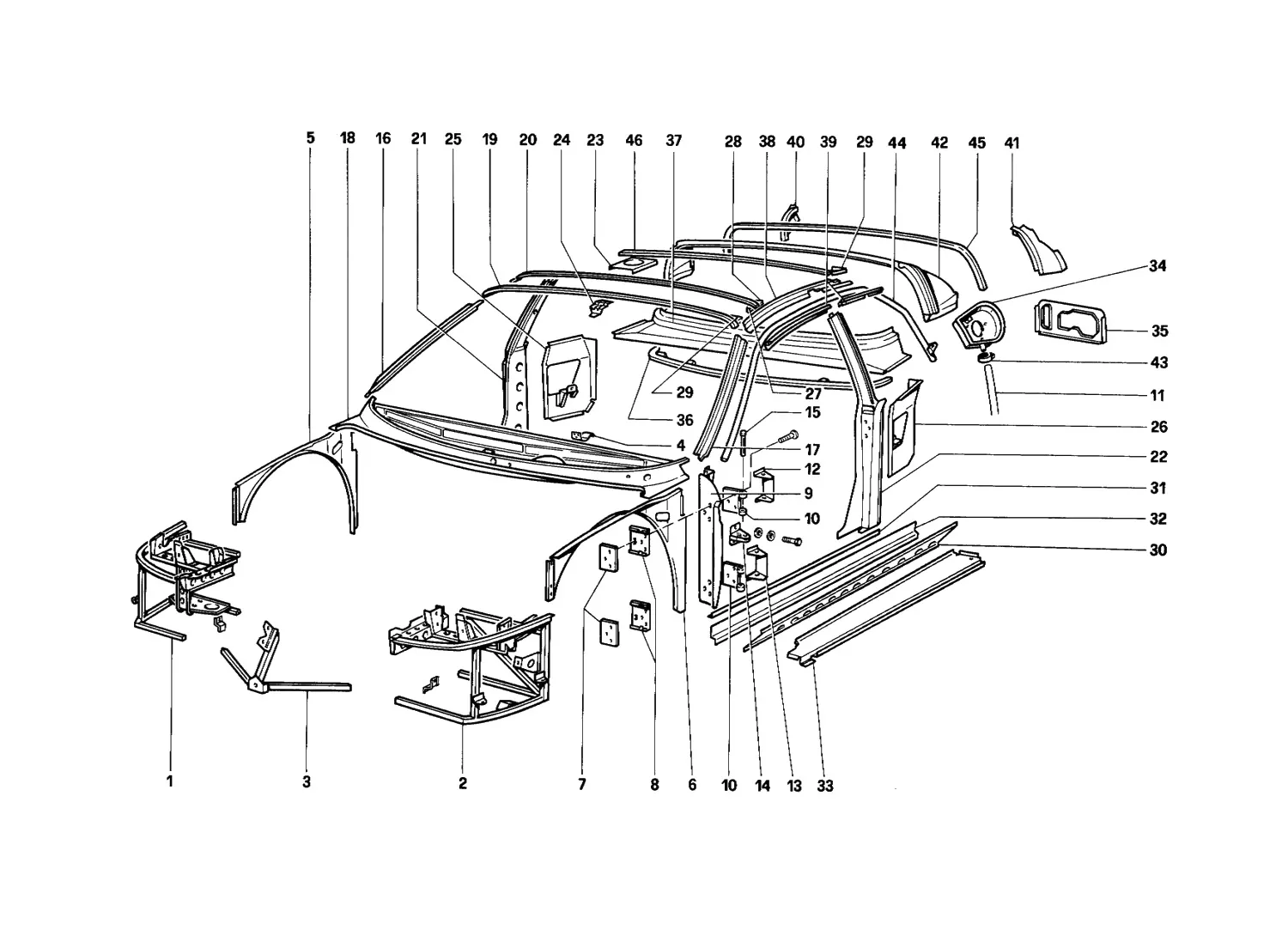 Body - Internal Components