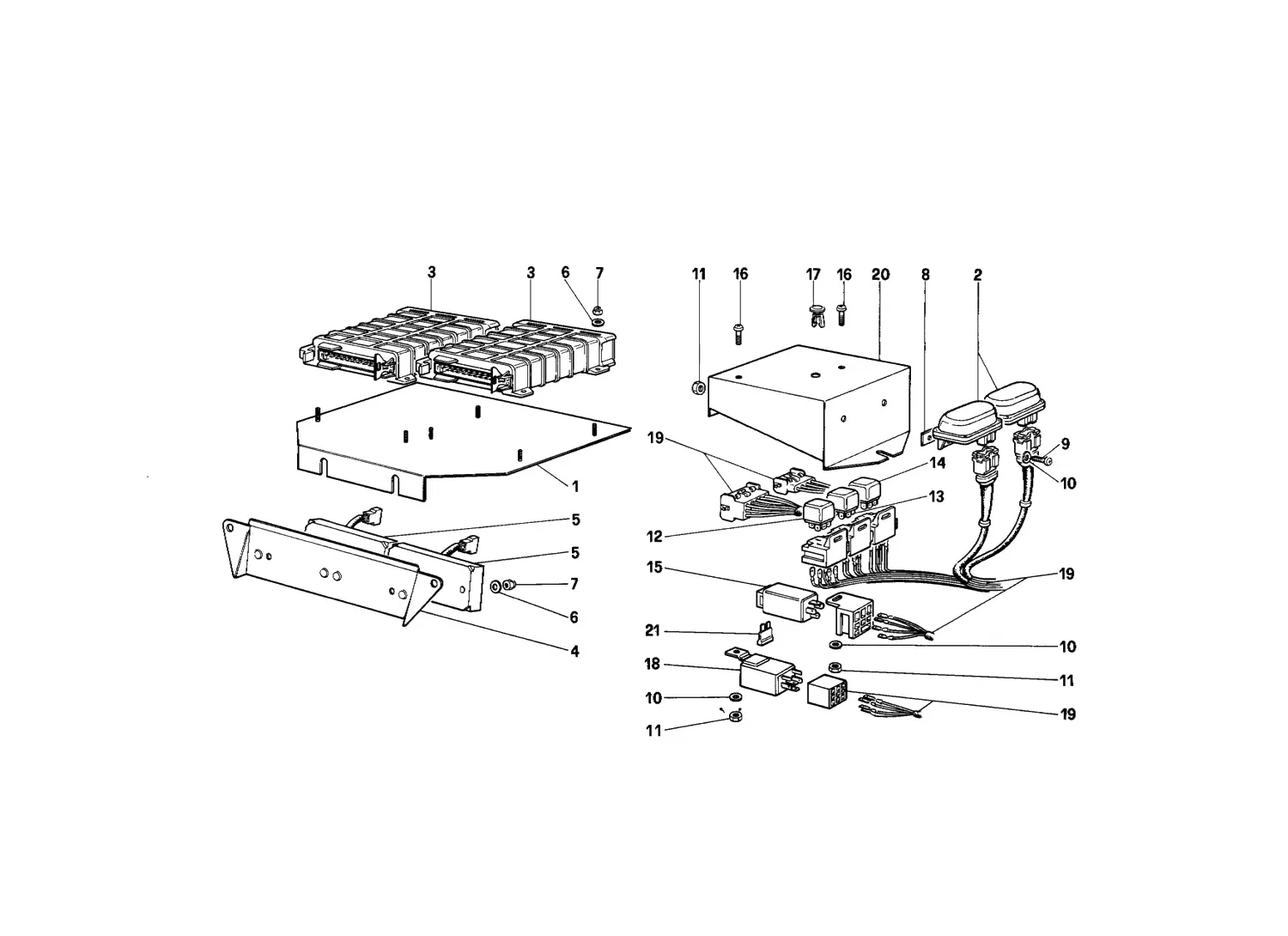 Electric Controls For Ke - Jetronic And Exhaust