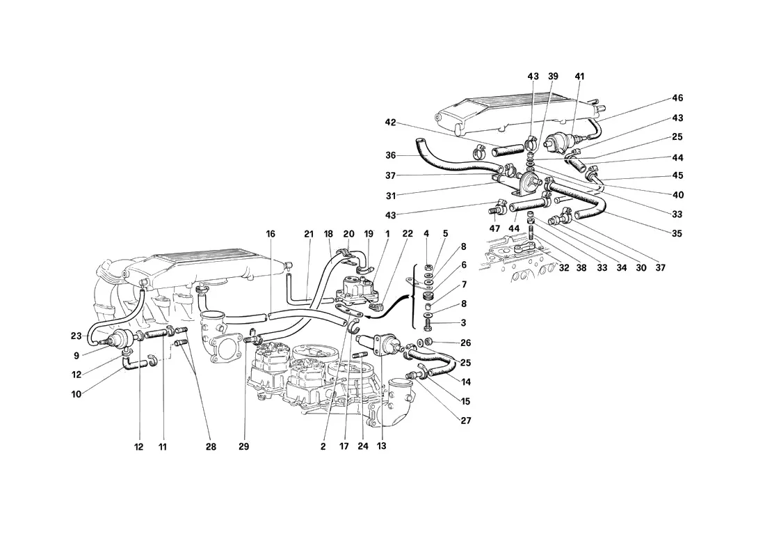 Fuel Injection System - Valves & Lines (Jan89)