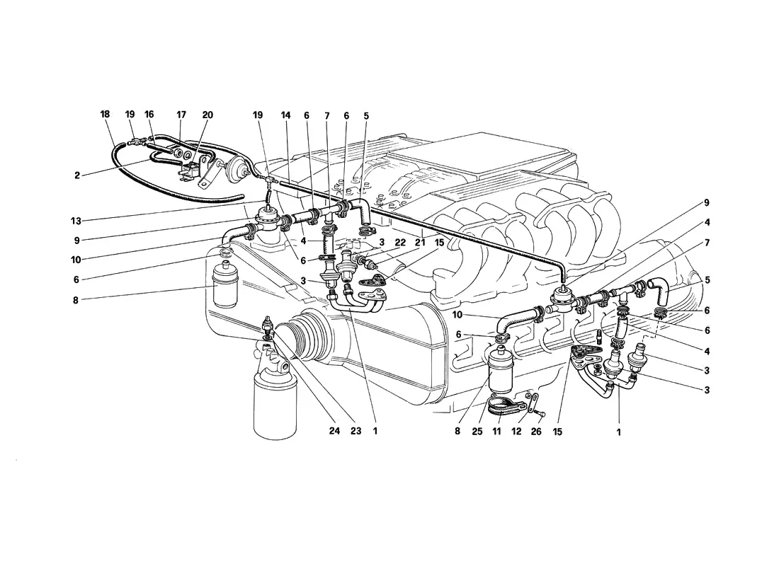 Air Injection And Lines (For Ch And Sa)