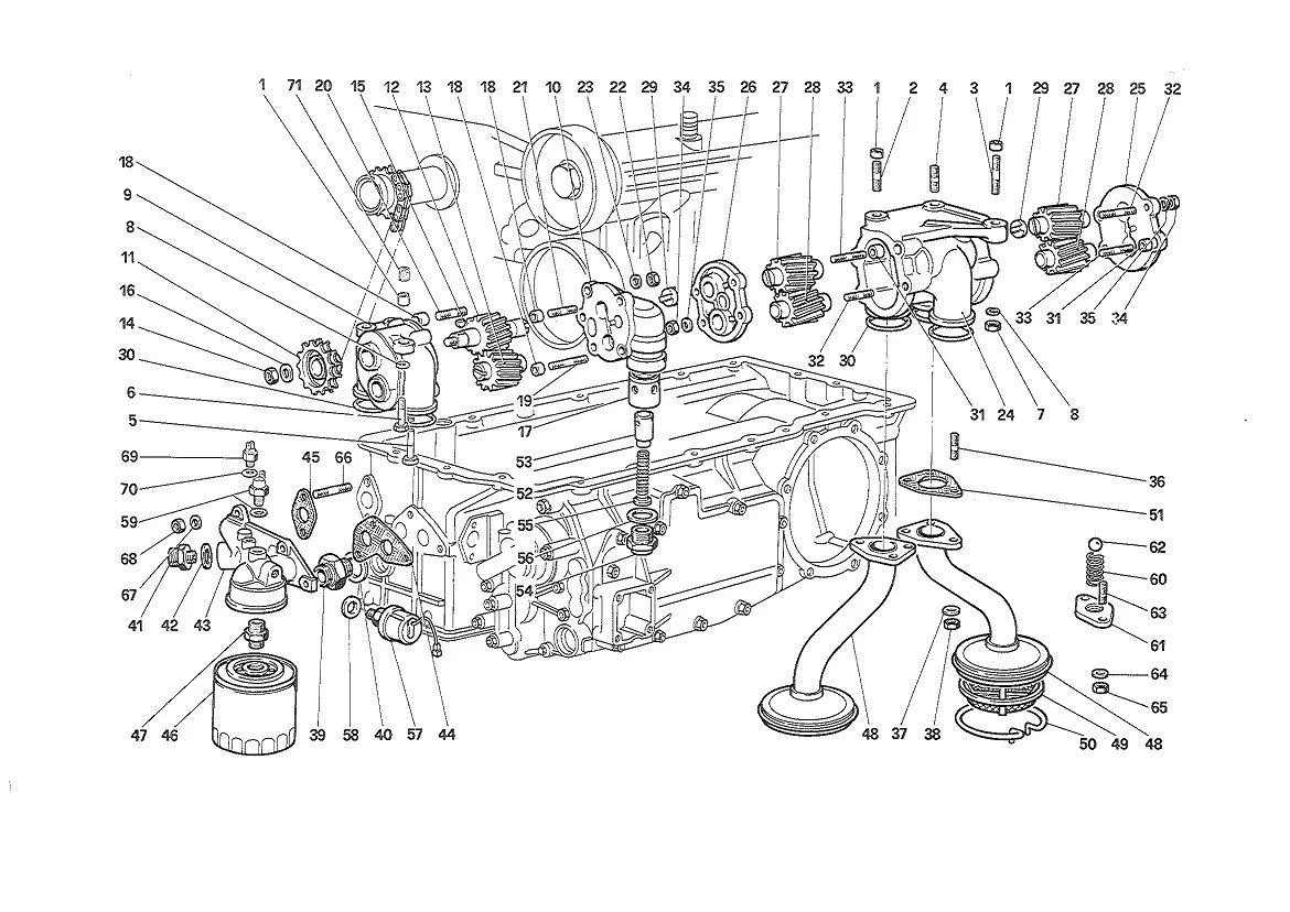 Lubrication - Pumps And Oil Filter (Apr89)
