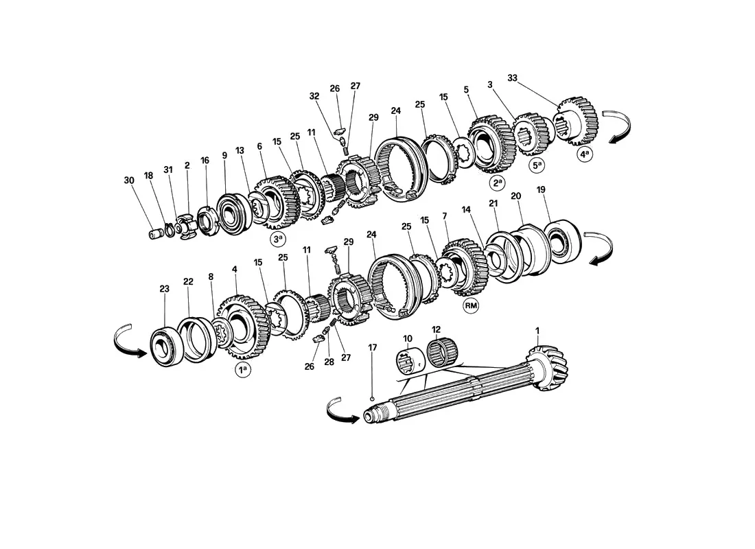 Lay Shaft Gears
