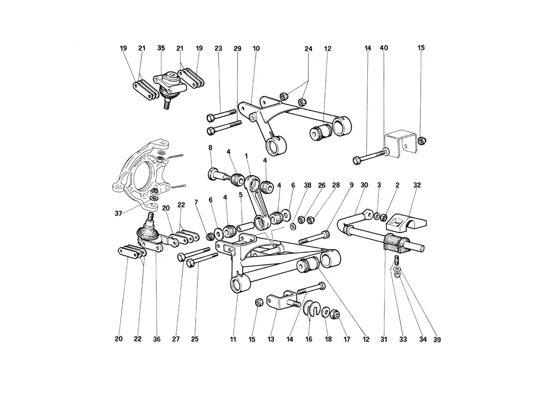 Front Suspension - Wishbones (Until Car No. 75995)