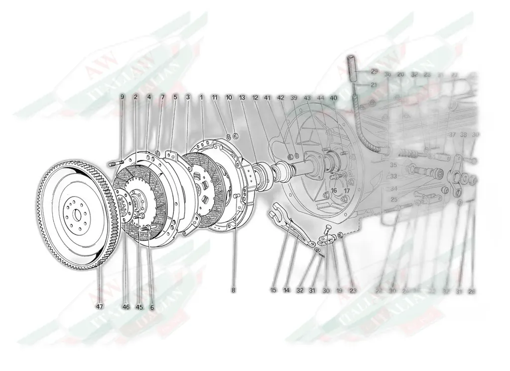 Ferrari Clutch Disc - 109463