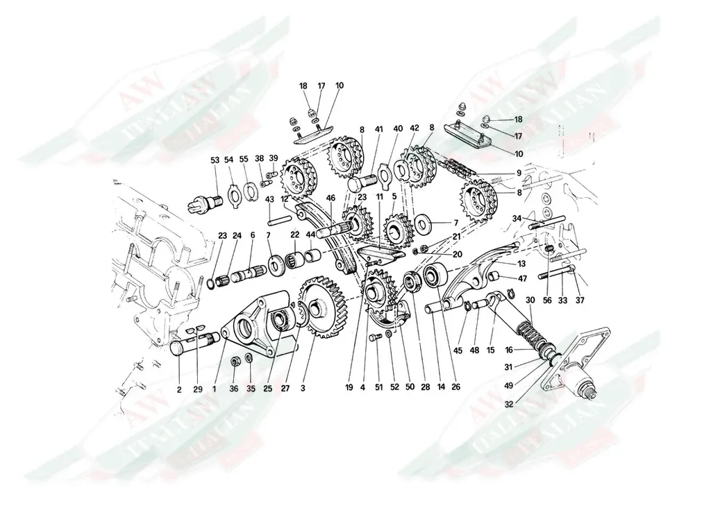 Ferrari Chain Guide - 126243