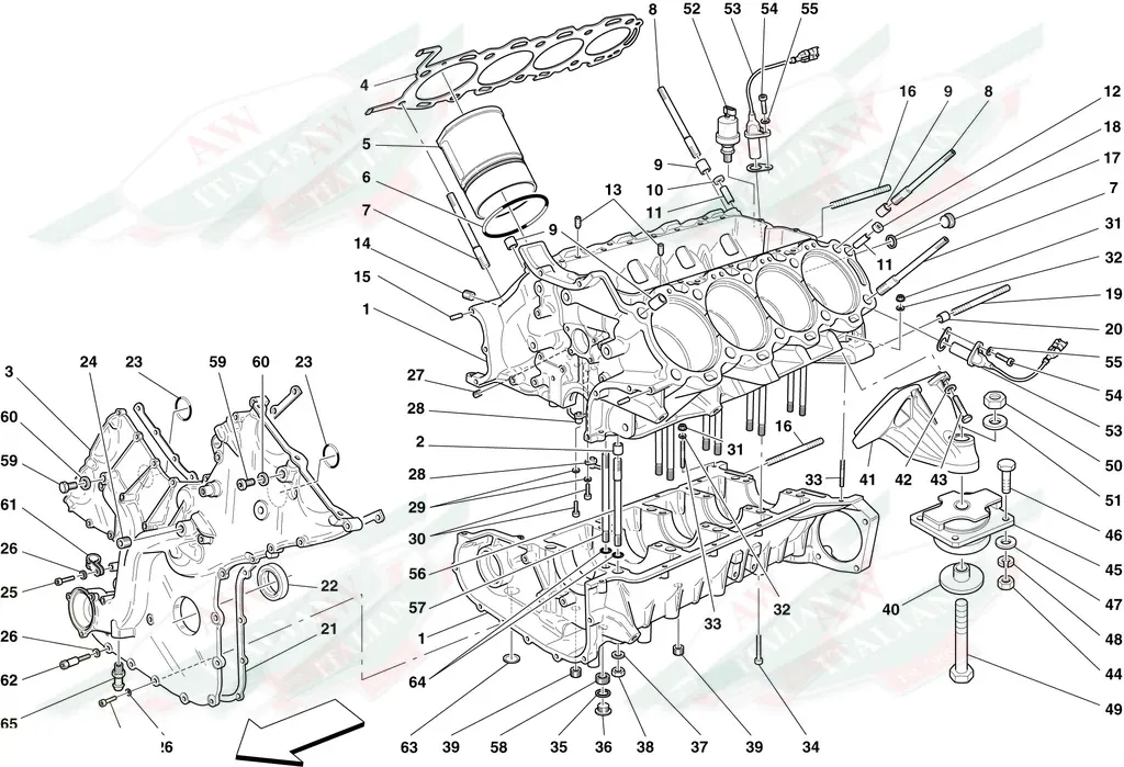 Ferrari Screw 50mm - 14306024