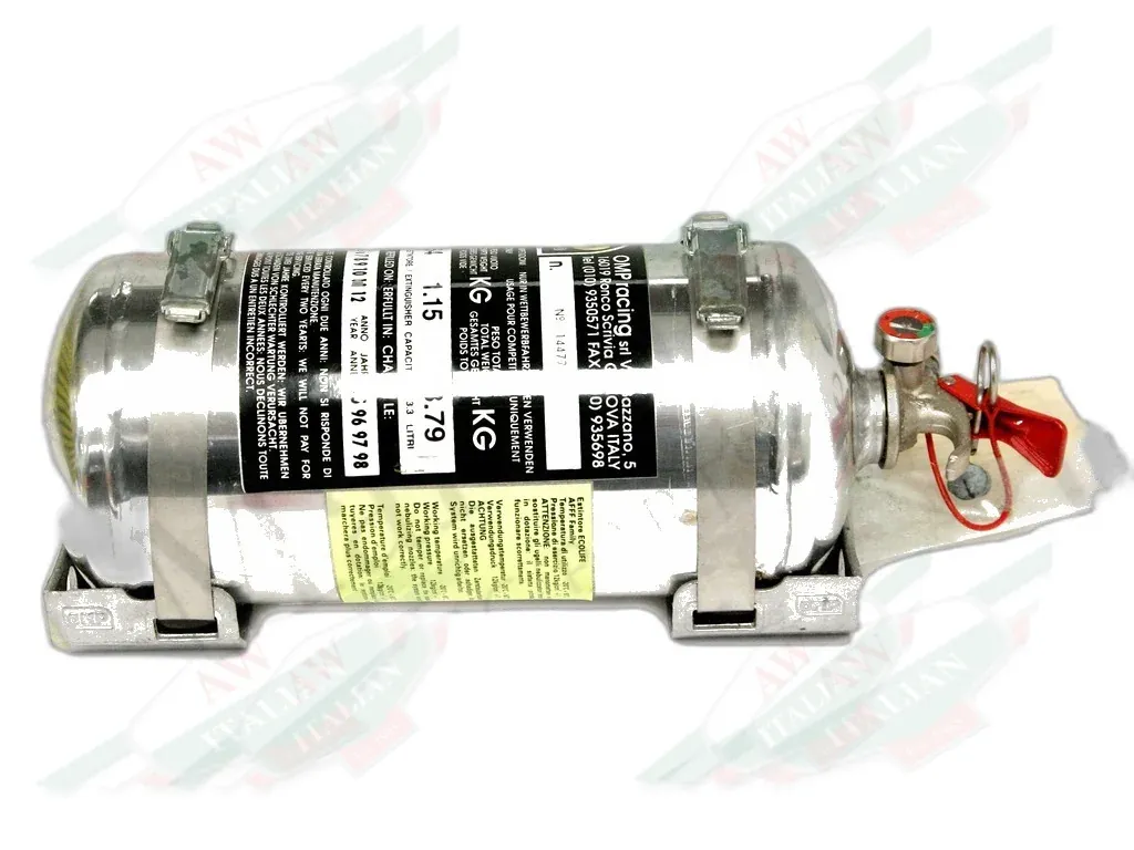 How Was Fire First Invented Ferrari Swivel Type Fire Extinguisher Kit - 145245 - AW Italian Auto Parts