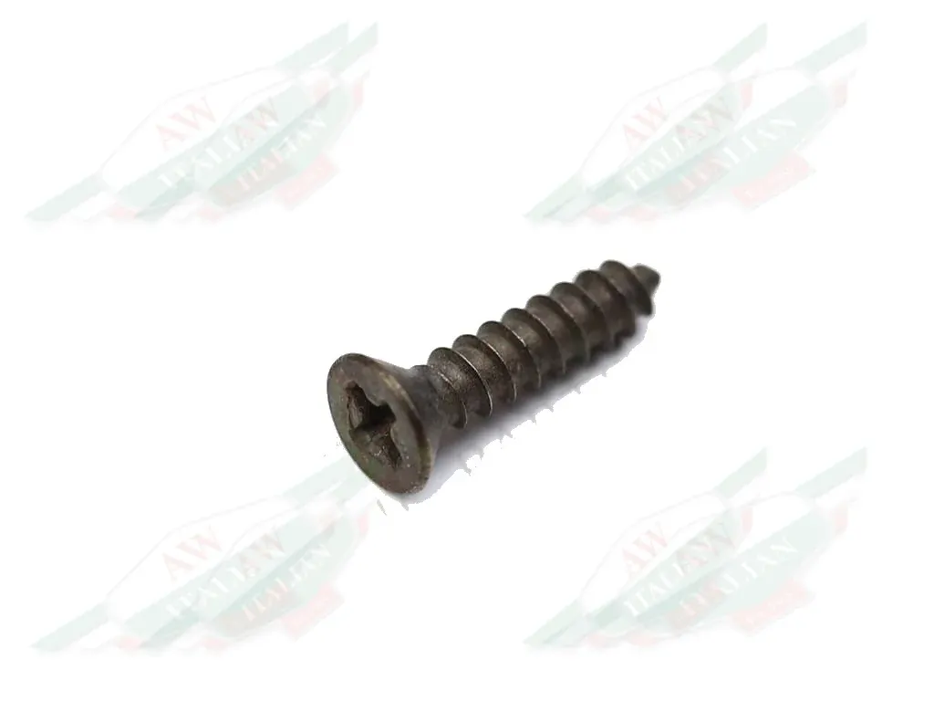 Ferrari Black Countersunk Self Tapping Screw - 17685206