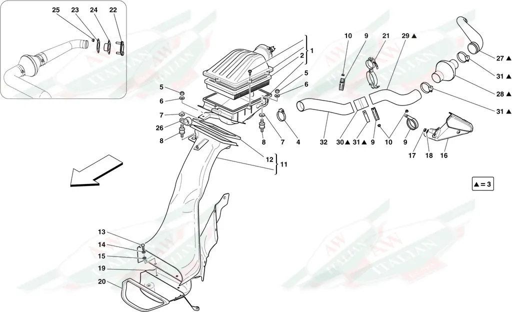 Ferrari Bracket With Sheath - 266446