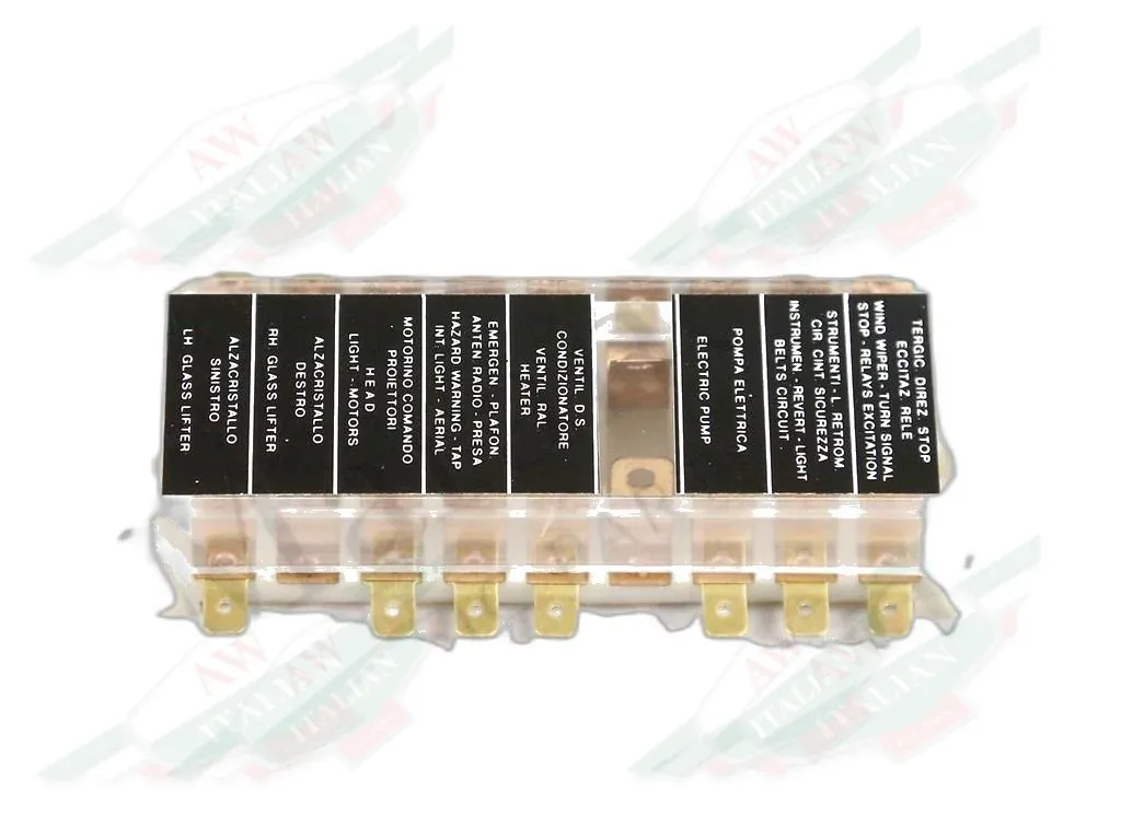 Ferrari LH Fuse Box Complete White - 50181007