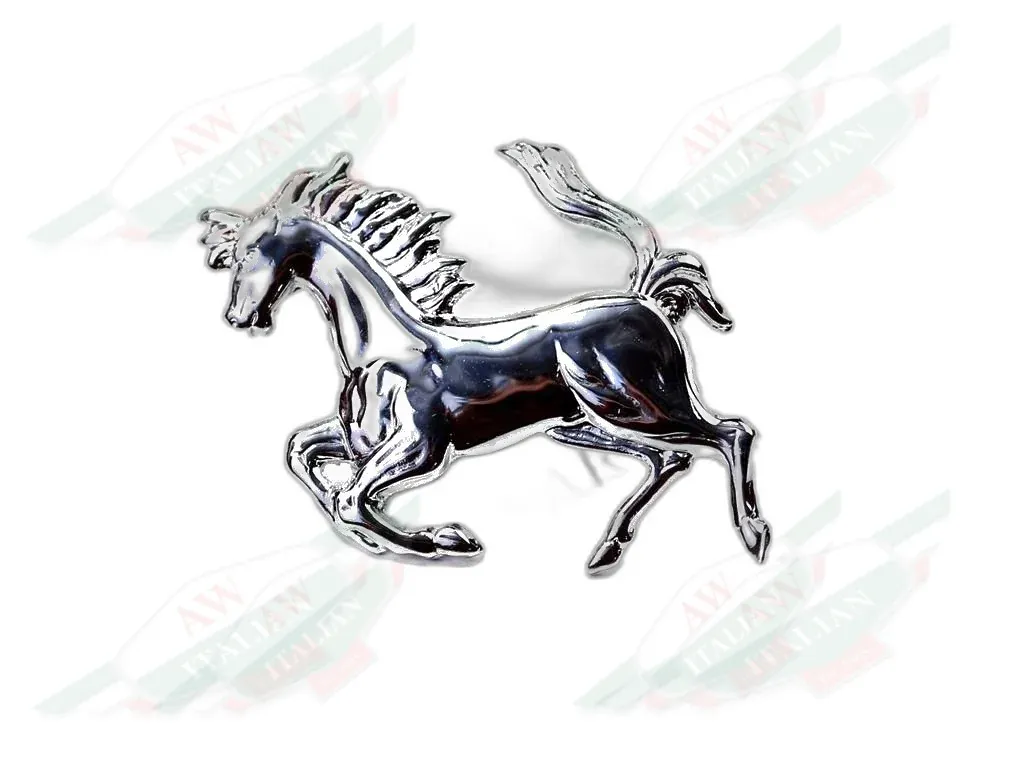 Ferrari Small Prancing Horse Motif Chrome - 60036100