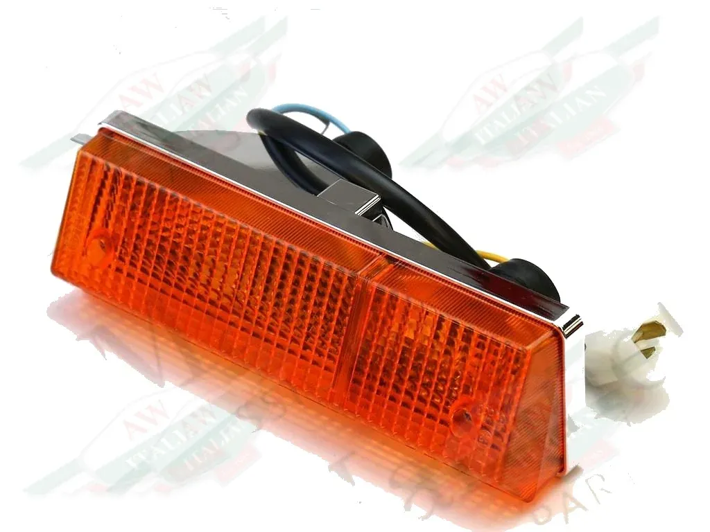 Ferrari LH Front Side Indicator Lamp Assy Orange Lens - 60123304