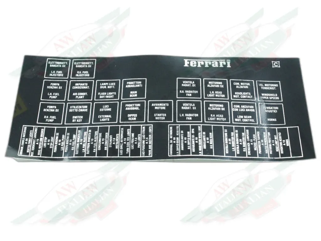 Ferrari Plate - 62426000