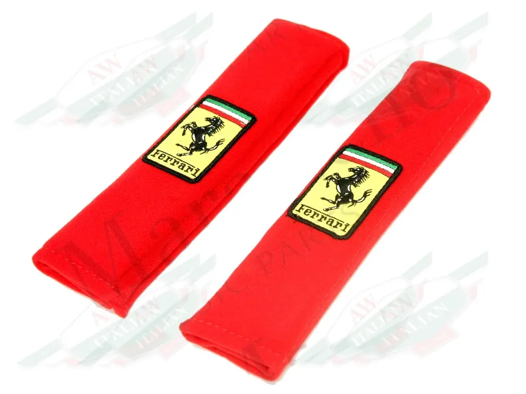 Ferrari Padded Red Covers For Seat Belts - 65987400