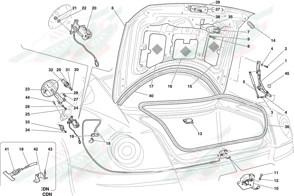 Ferrari Bracket - 69714700