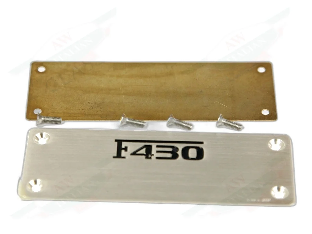 Ferrari Dedication Plate - 80728900