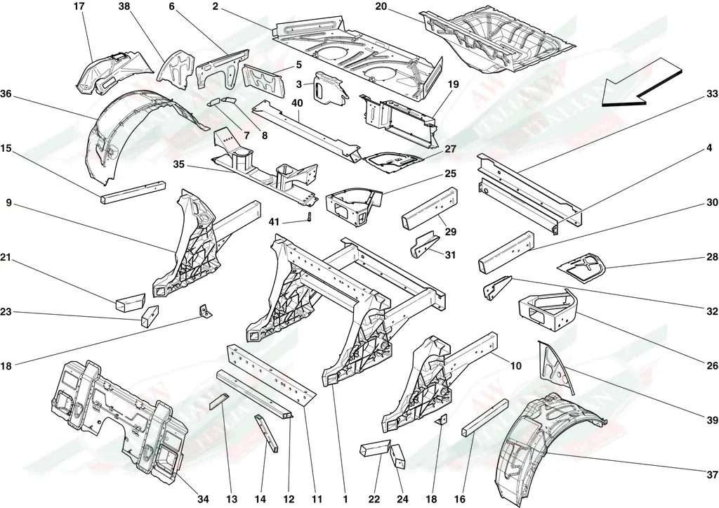 Ferrari Luggage Shelf - 82799311