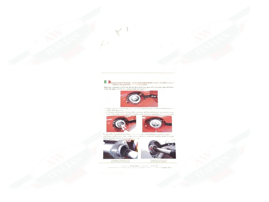 Ferrari Instruction Leaflet - 83654500