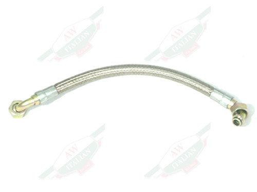 Ferrari Oil Feed Flexible Pipe Short - 24616476 - AW Italian Auto Parts