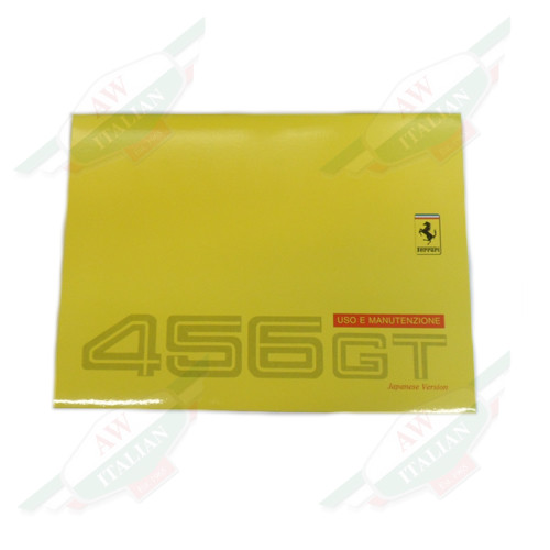 Ferrari 456 GT Owners Manual - 95990205