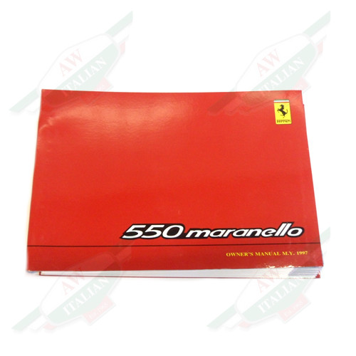 Ferrari 550 Maranello Owners Manual - 95990311