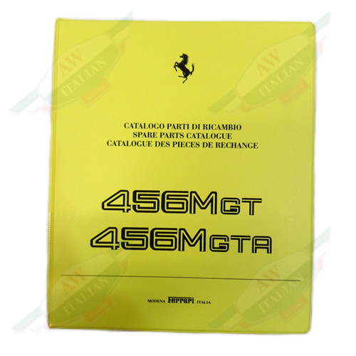 Ferrari 456 MGT/ MGTA Parts Catalogue - 95990366