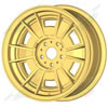 Ferrari 246 Cromodora Style 14 in wheels set of 4 gold bolt on style crom14g - CROM14G