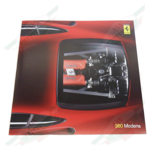 Ferrari 360 Modena Brochure - FER01145