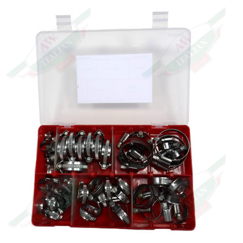 Ferrari Uprated Stainless Steel Hose Clip Selection - FER10015